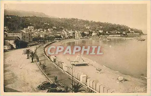 Ansichtskarte AK Le Lavandou (Var) Cote d'Azur Vision Matinale sur la Plage