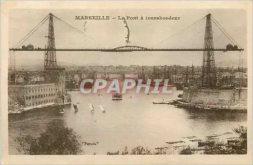 Cartes postales Marseille Le Pont a Transbordeur