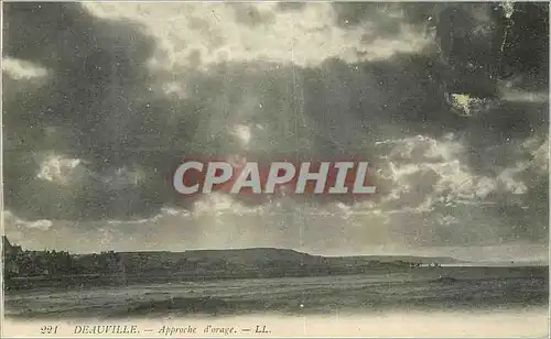 Cartes postales Deauville Approche d'Orage