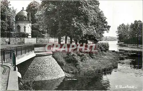 Moderne Karte Melun (S et M) Embouchure de l'Almont sur la Seine