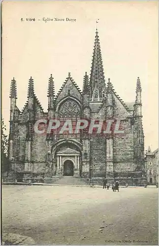 Cartes postales Vitre Eglise Notre Dame