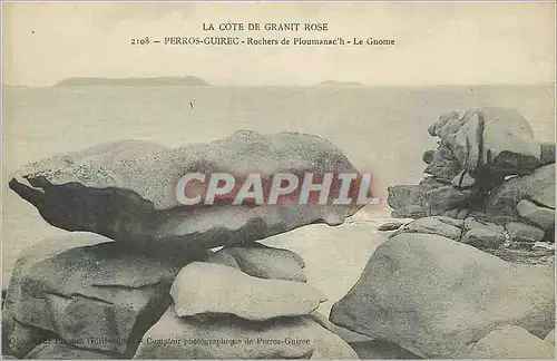 Cartes postales Perros Guirec La Cote de Granit Rose