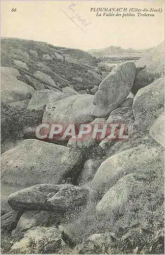 Cartes postales Ploumanach (Cotes du Nord) La Vallee des Petites Troterou