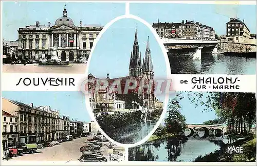 Cartes postales moderne Souvenir de Chalons sur Marne (Marne)
