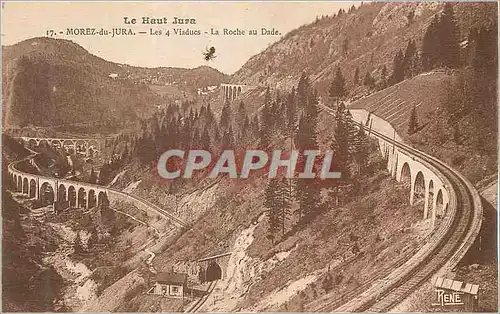 Ansichtskarte AK Morez du Jura Le Haut du Jura Les 4 Viaducs La Roche au Dade
