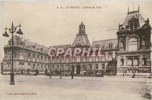 Cartes postales Le Havre l'Hotel de Ville