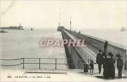 Cartes postales Le Havre Les Jetees