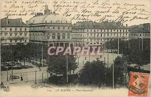 Cartes postales Le Havre Place Gambetta