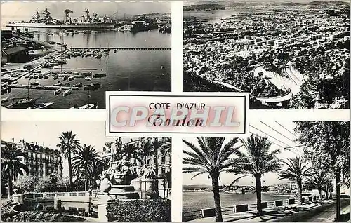 Cartes postales moderne Toulon Cote d'Azur Bateau