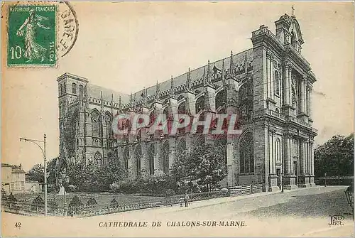 Cartes postales Cathedrale de Chalons sur Marne