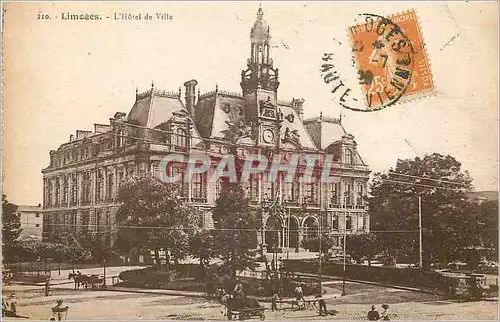 Cartes postales Limoges l'Hotel de Ville