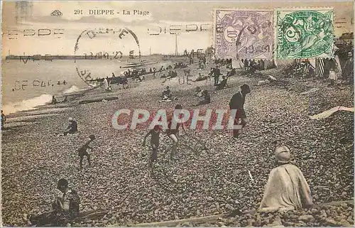 Cartes postales Dieppe La Plage