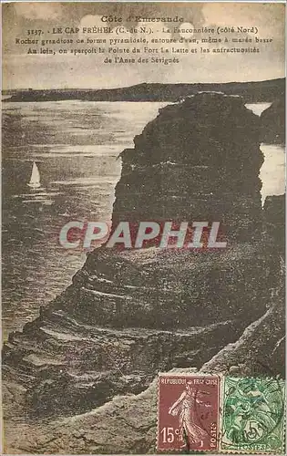 Cartes postales Le Cap Frehel Cote d'Emersude (C du N) La Fauconniere (Cote Nord)