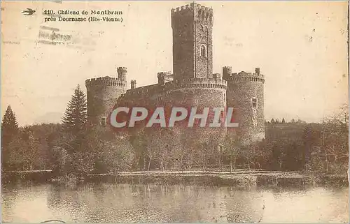 Cartes postales Chateau de Montbrun pres Dournazac (Hte Vienne)