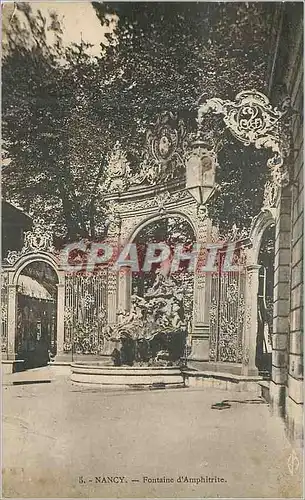 Cartes postales Nancy Fontaine d'Amphitrite