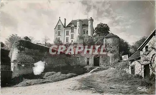 Moderne Karte Preuilly sur Claise (I et L) Chateau du Lion Restes des anciennes Prisons