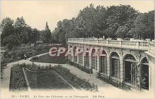 Ansichtskarte AK Vichy Le Parc des Celestins vu de l'Orangerie