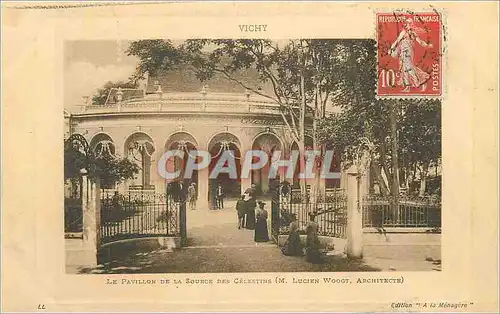 Cartes postales Vichy Le Pavillon de la Source des Celestins