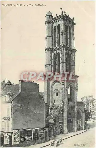 Cartes postales Mantes La Jolie La Tour St Maclou