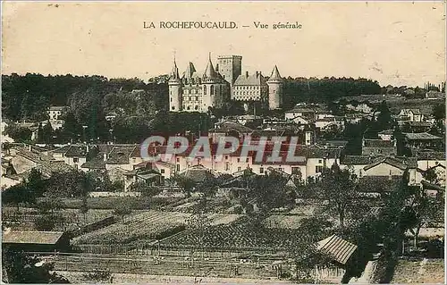Cartes postales La Rochefoucauld Vue Generale