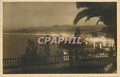 Cartes postales Nice Cote d'Azur Artistique Fevrie Nocturne