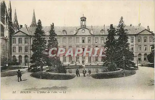 Cartes postales Rouen L'Hotel de Ville