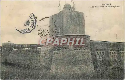 Ansichtskarte AK Fouras Les Bastions du Semaphore