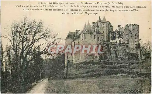 Cartes postales Chateau de Fayrac (en Sarladais) La Dordogne Pittoresque