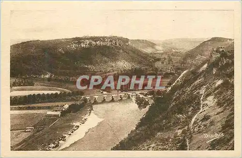 Ansichtskarte AK Vallee du Ceou a Castelnaud La Dordogne Pittoresque