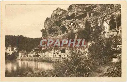 Ansichtskarte AK La Roque Gageac (en Sarladais) La Dordogne Pittoresque