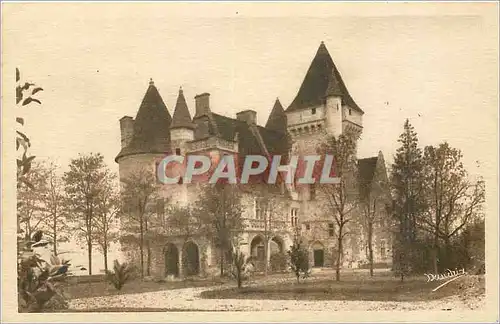 Cartes postales Castelnaud Chateau des Milandes La Dordogne Pittoresque Vue Generale