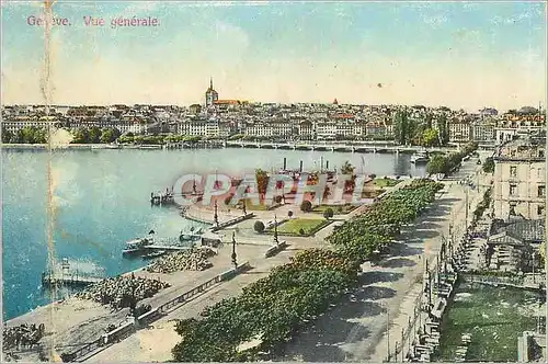 Cartes postales Geneve Vue Generale