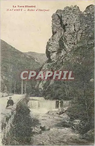 Cartes postales Mazamet Le Tarn Illustre Rocher d'Hautpoul