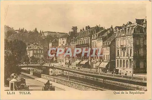 Cartes postales Tulle Quai de la Repubique