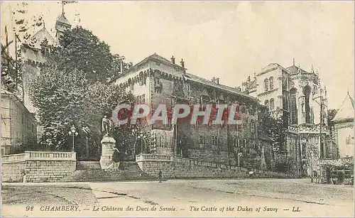 Cartes postales Chambery Le Chateau des Ducs de Savoie