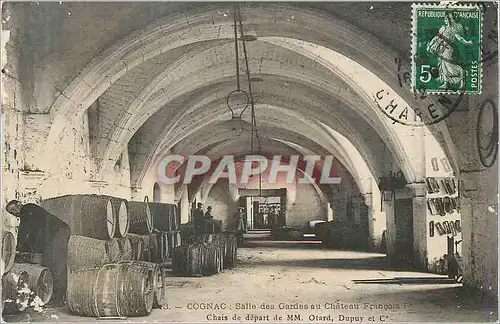 Ansichtskarte AK Cognac Salle des Gardes au Chateau Francois 1er