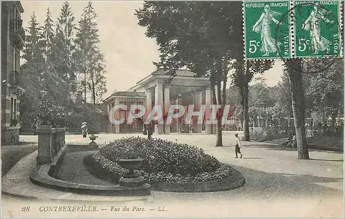 Cartes postales Contrexeville Vue du Parc