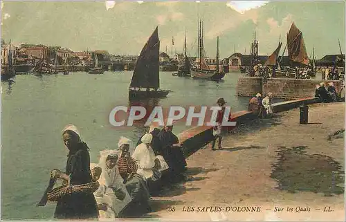 Cartes postales Les Sables d'Olonne Sur les Quais Folklore