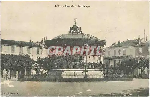 Ansichtskarte AK Toul Place de la Republique