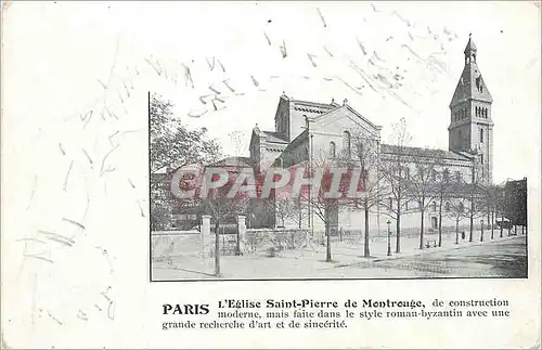 Ansichtskarte AK Paris L'Eglise Saint Pierre de Montrouge