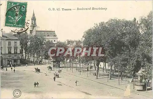 Cartes postales Tours Boulevard Heurleloup