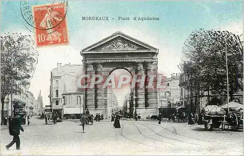 Ansichtskarte AK Bordeaux Place d'Aquitaine