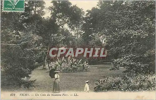 Ansichtskarte AK Vichy Un Coin du Nouveau Parc