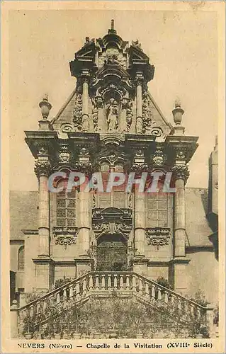 Cartes postales Nevers (Nievre) Chapelle de la Visitation (XVIIIe Siecle)