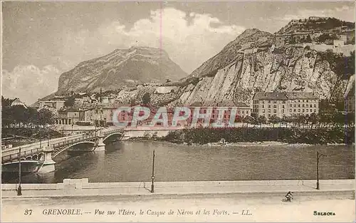 Ansichtskarte AK Grenoble vue sur l'Isere Le Casque de Neron et les Forts