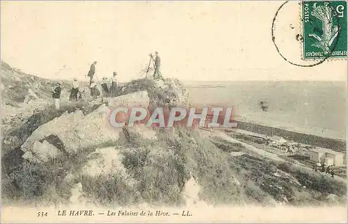 Ansichtskarte AK Le Havre Les Falaises de la Heve