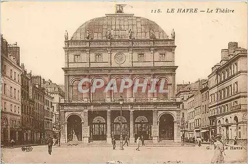 Cartes postales Le Havre Le Theatre