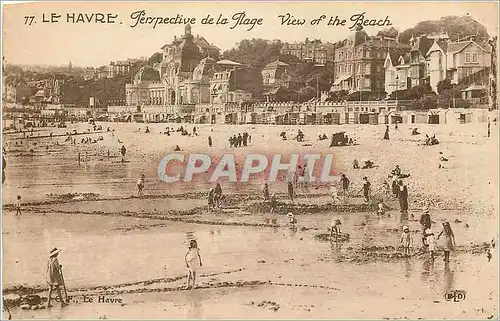 Cartes postales Le Havre Perspective de la Plage
