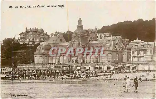 Ansichtskarte AK Le Havre Casino vu de la Plage