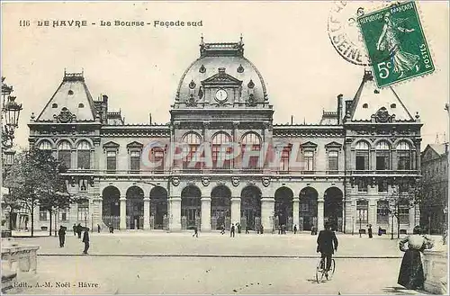 Cartes postales Le Havre La Bourse Facade Sud